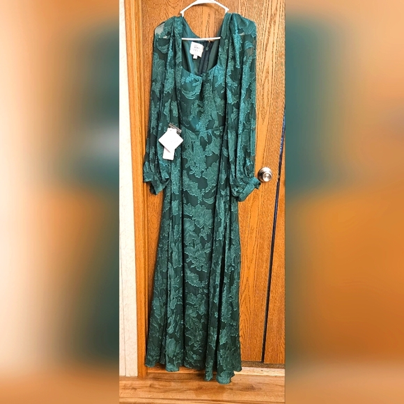 knee length dresses for ladies AZAZIE Blush Chiffon Maxi Dress with Flutter Sleeves